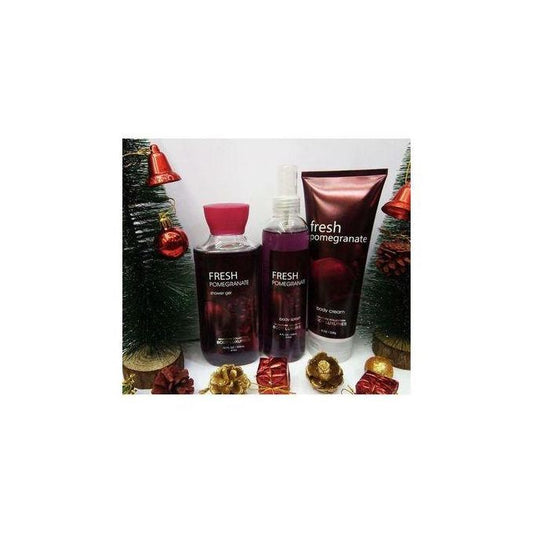 Fresh Pomegranate 3in1 Shower Gel ,Body Splash & Cream