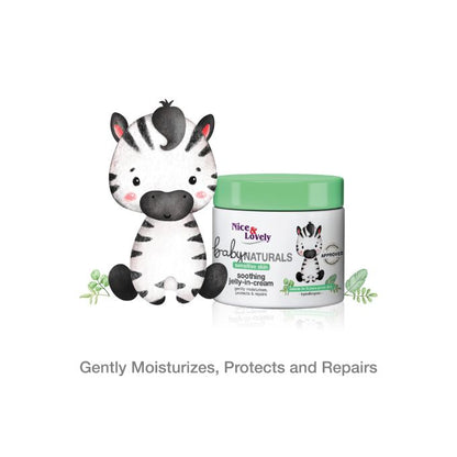 【Clearance Sale】Nice & Lovely Baby Naturals soothing Jelly-in-Cream Baby Jar - 250g