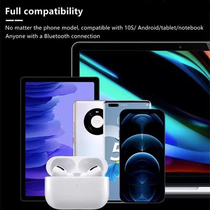 RichRipple New Upgraded Pods PRO2 TWS Wireless Bluetooth Earphone with Hanging Cord Touch Control Noise Cancelling Earpods Pro 2 With Wireless Charging Box