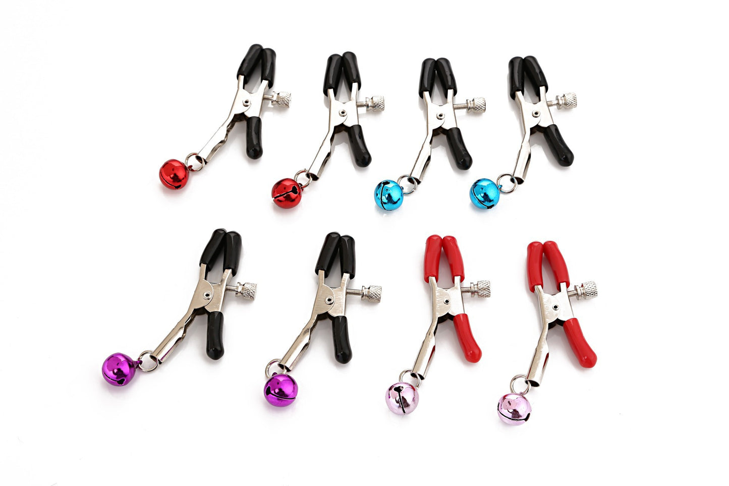 HW Adjustable Nipple Clamp and Clip Entertainment Bell Comfortable to wear,Sex toys SM Massage Tools adult women