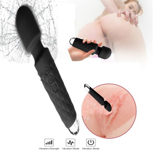 Sex Toy For Women Vibrator Magic Wand Body Massager Low pitched Adjustable Frequency Cordless deep Electric Back Massager