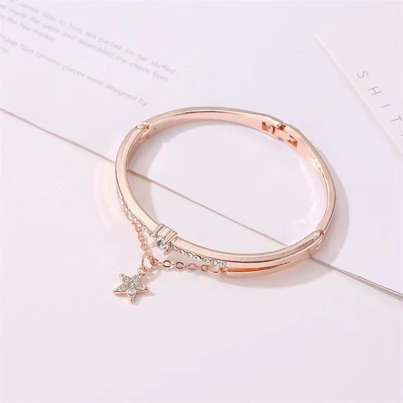 PAFEL Women Bracelets Fashion Lady Bracelet girl Classic Jewellery Female Crystal Bracelet Valentines Gift