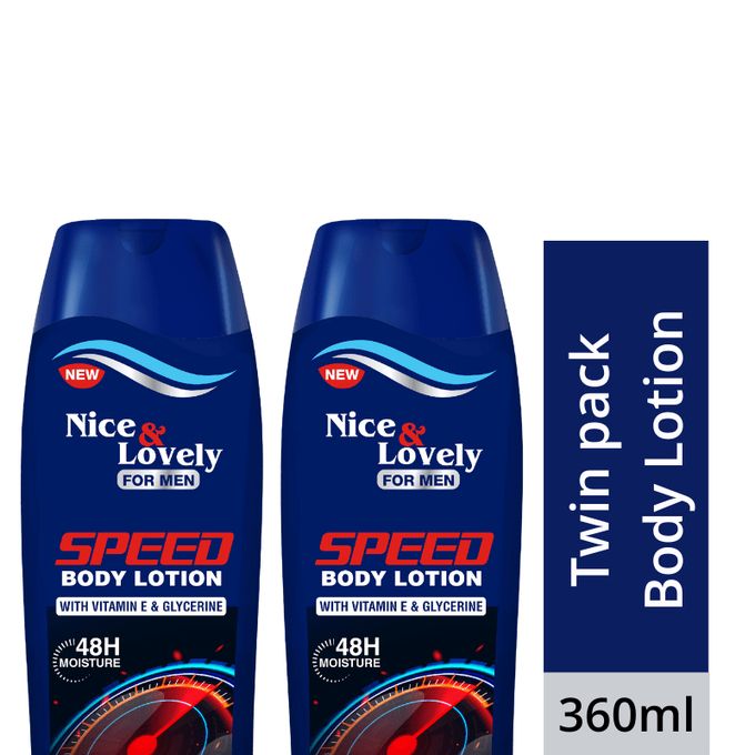 【Pack of 2】Nice & Lovely Speed 360ml lotion
