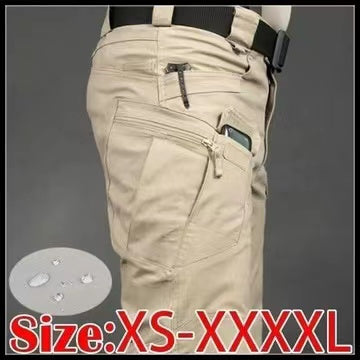 Tactical Men Pants Combat Trousers SWAT Army Military Pants Men Cargo Pants for Military Style Trousers Outdoor quick-drying pants Men's thin summer rush pants Elastic quick-drying pants Waterproof