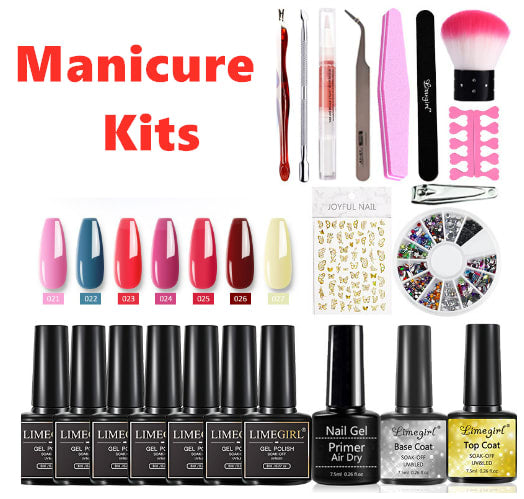 Manicure Set Nail Polish Kit Polish Set Soak Off Manicure Tools Set Gel Nail Kits