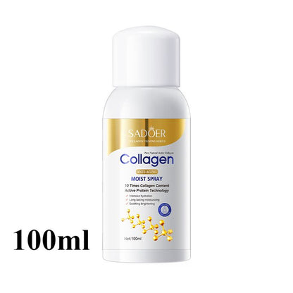 Collagen Moisturizing Spray, Anti-Wrinkle Hydrating Toner Spray Accurate Hydration Rapid Penetration Mist Spray Face