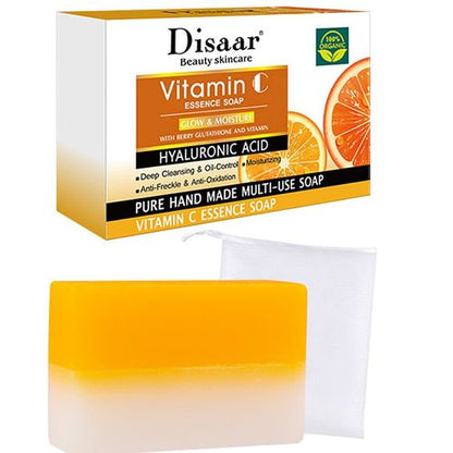 Disaar Vitamin C Essence Soap With Hyaluronic Acid -100g