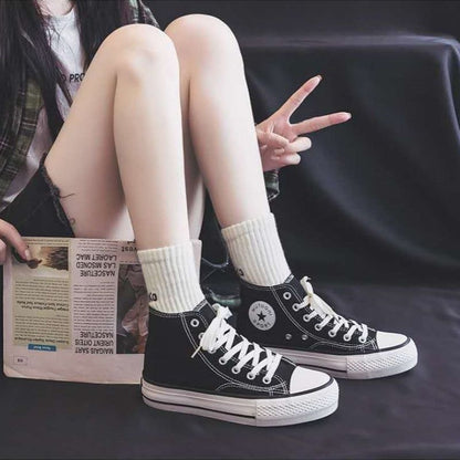 Mateamoda Women Shoes Sneakers Sport Shoes Rubber Shoes Canvas Shoes