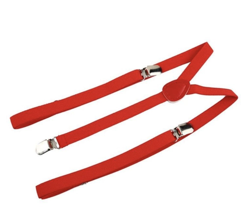 Adjustable Elasticated Adult Suspender Straps Unisex Women Men Y Shape Elastic Clip-on Suspender