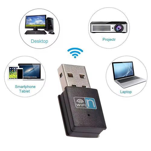 300Mbps 2.4Ghz Wireless Network Card Wifi Receiver USB Ethernet to Wifi Adapter Mini WIFI Signal Receiver Transmitter Signal Extender for Laptop