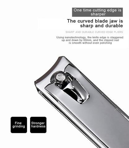 19 Pcs/set Manicure Set Stainless Steel Nails Clippers Set Ear Spoon Pedicure Sets Toe Nail Scissors Manicure Nail Art Tools