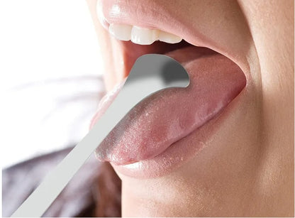3 Pcs/set Stainless Steel Tongue Scraper Metal Tongue Cleaner Reusable & Eco-friendly Tongue Brush Fresh Breath With Travel Box