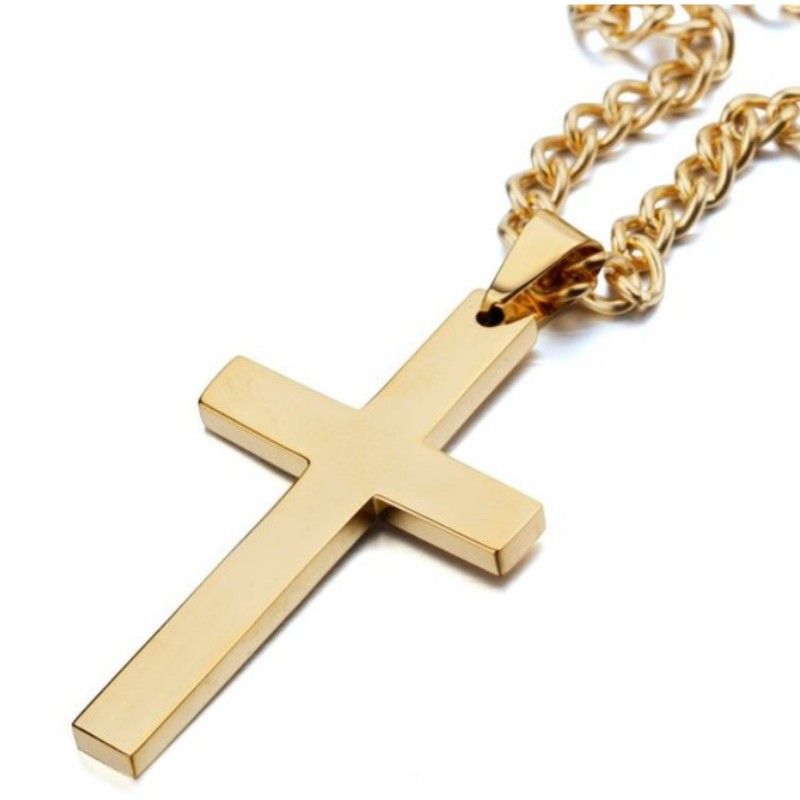 2Pcs/Set Fashion Watch Necklace Set Men Watches Men's Watches Quartz Business Watches Male Wrist Watch Men Necklace Jewelry