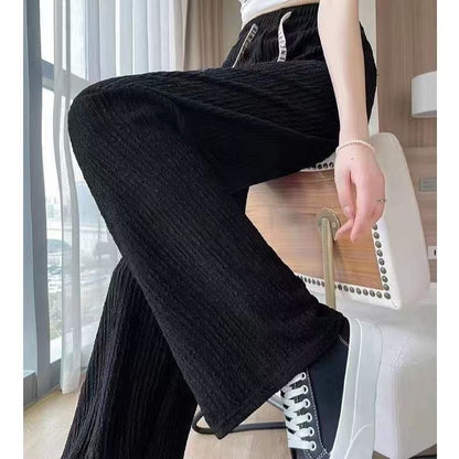 Summer women's clothes thin pants students clothing girls loose straight leg sweatpants trousers ladise long casual sports pants