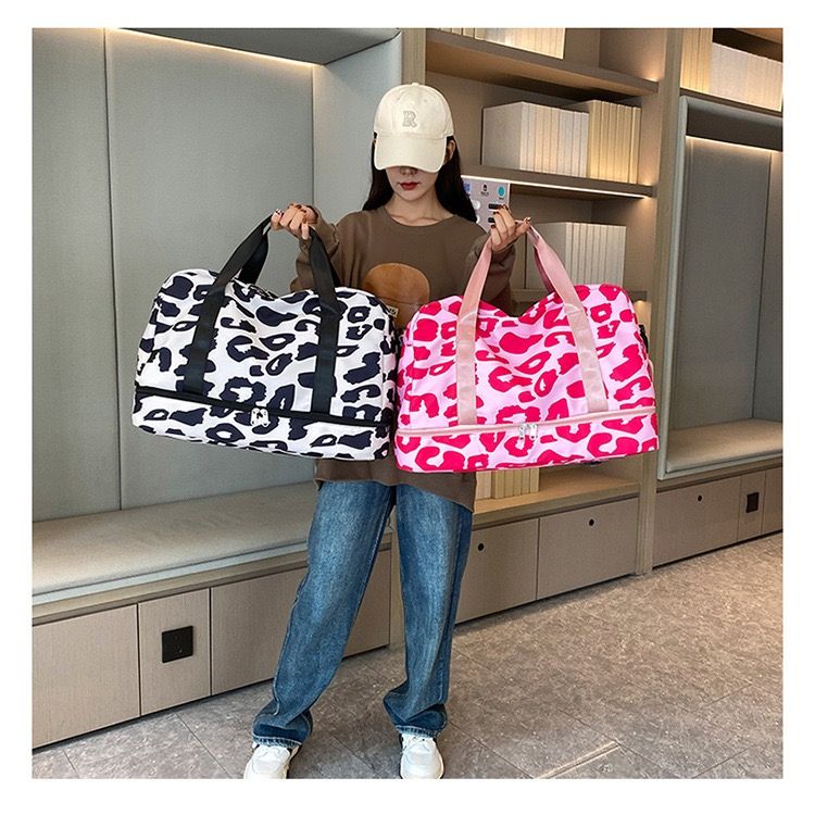 Womens Stylish Waterproof Fitness Travel Bag - Rugged Design for Outdoor Adventures, Ultra-Lightweight & Multi-Purpose and Easy to Carry