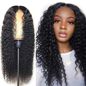 Wig ladies fashion long curly black wigs hair for women gift