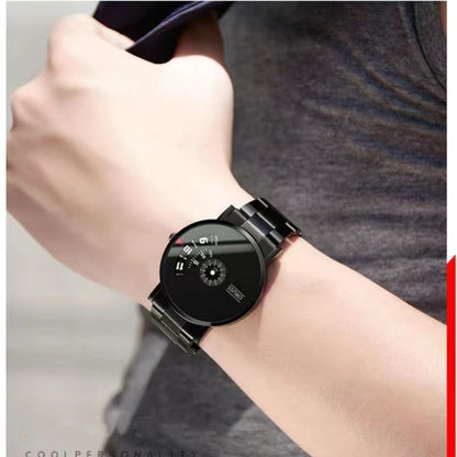 ORUSS Men Watches Personality Steel Strap Quartz Men's Sports Watches Waterproof Male Wrist Business Watch Wristwatch