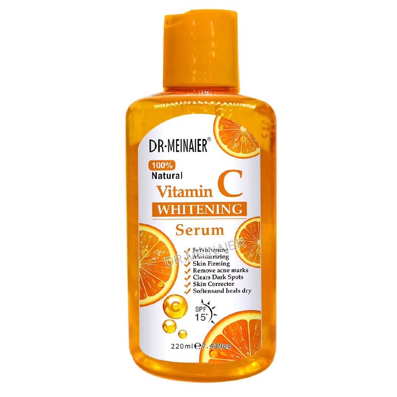DR MEINAIER 100% Natural Vitamin C WHITENING Serum Brightens and Evens Out Skin Tone Reduces Signs of Aging Suitable For All Skin Types Improves Skin Texture