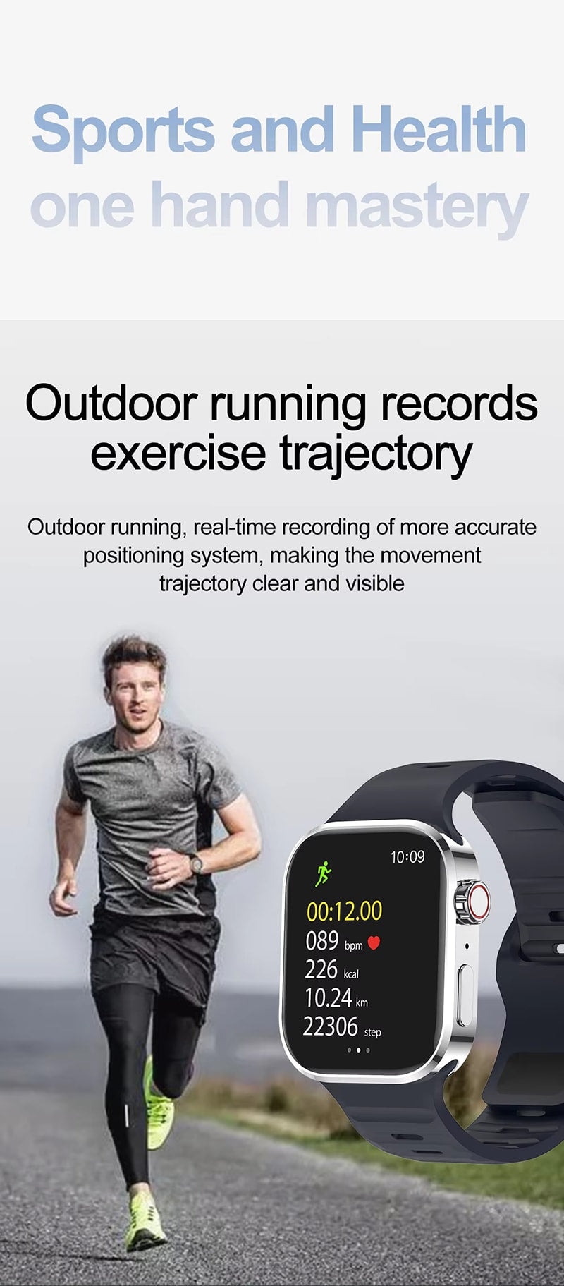 Smart Watch Bluetooth Call Message Push Heart Rate Blood Pressure Monitoring Smartwatch Men Women Outdoor Sports Waterproof Fitness Tracker High Quality Watch