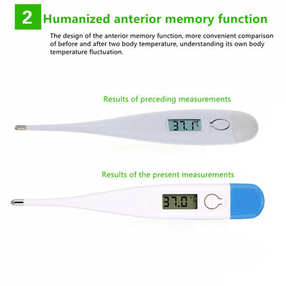 Precision Household Thermometer Digital Baby/Adult thermometer LCD Temperature Measurement Baby Heating Oral Thermometer Tools Care Baby Child Infant Kids & Maternity Products