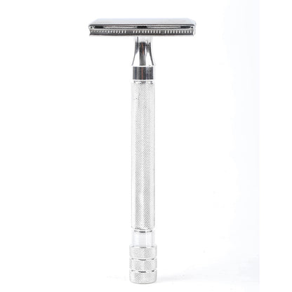 Double Edge Classic Mens Shaving Mild Hair Removal Shaver It With Small Brush Adjustable Safety Razor