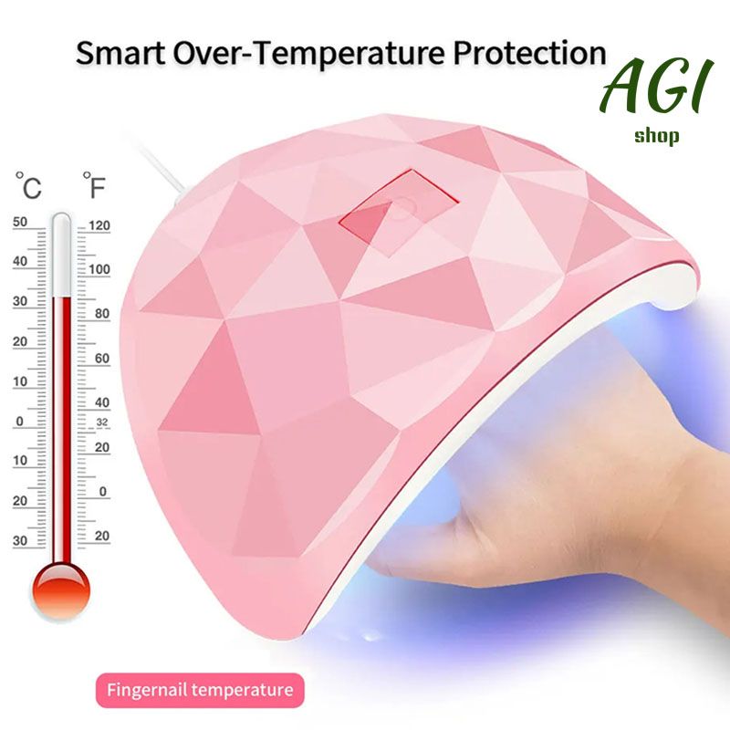 88W LED Nail Drying Lamp Manicure UV Nail Dryer Curing Gel Nail Polish 18 Lights USB Charge Professional Manicure Pedicure Nail Lamp Tools Equipment Sun Light Nail Art Tools