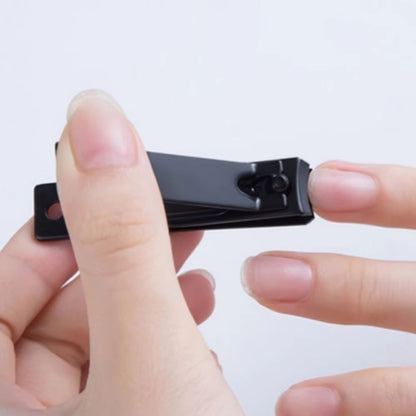 Stainless Steel 7-Piece Nail Set Elegant Black Nail Clippers Nail Clippers Nail File Full Manicure Beauty Tools