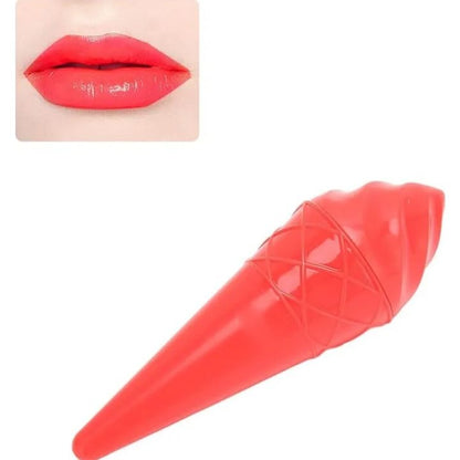 Strawberry Lip Balm Moisturizing Anti Chap Lipstick Hydrating Repair Nourishing Ice Cream Shape Lips Skin Care - Sadoer