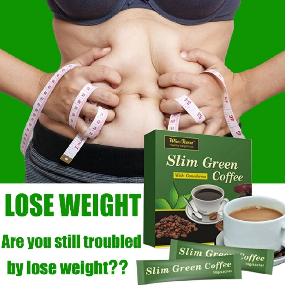 Slimming Coffee Flat Tummy Coffee Weight Lose Slim Green Coffee with Ganoderma - Wins Town