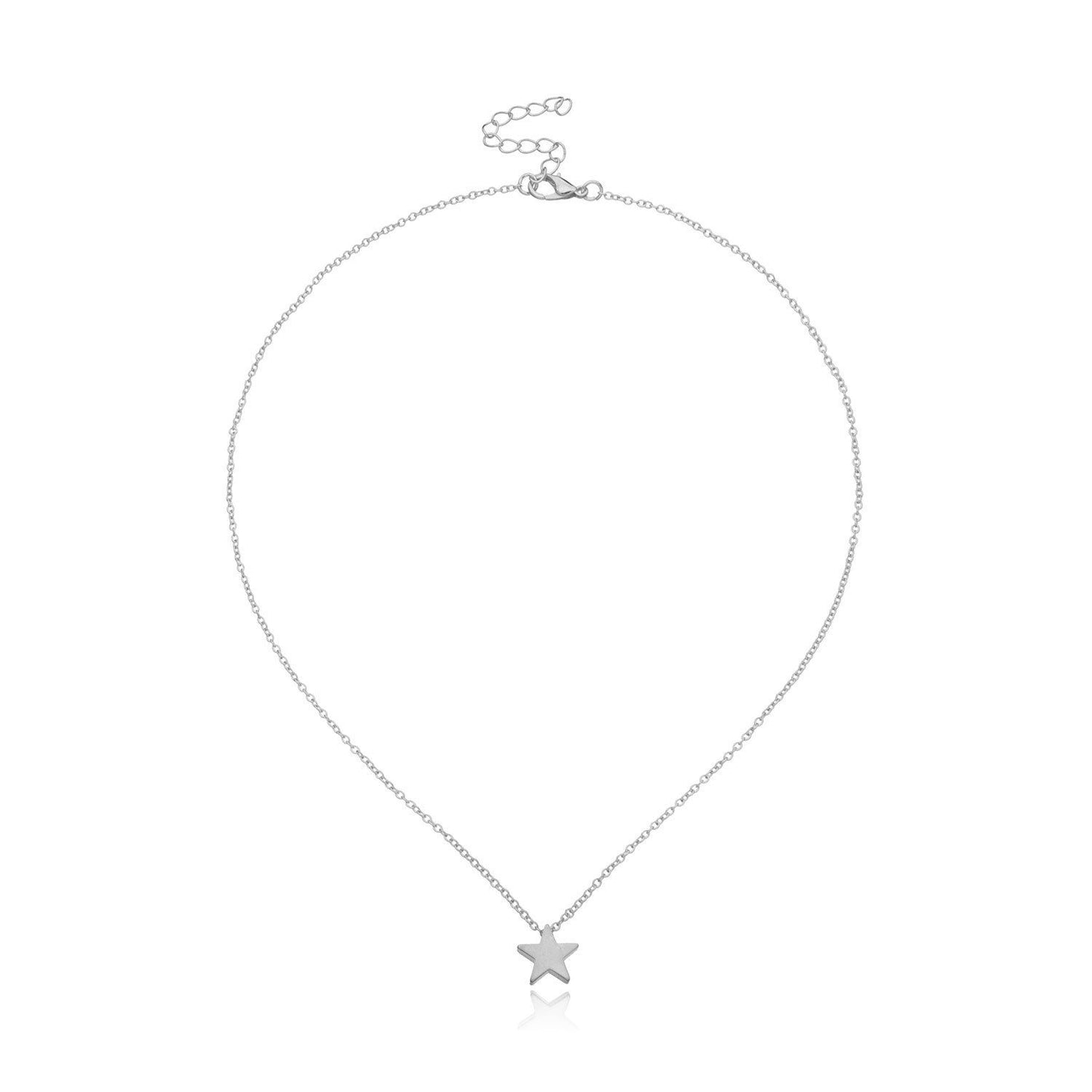 Fashion Thickened Star Pendant Clavicle Sweater Necklace