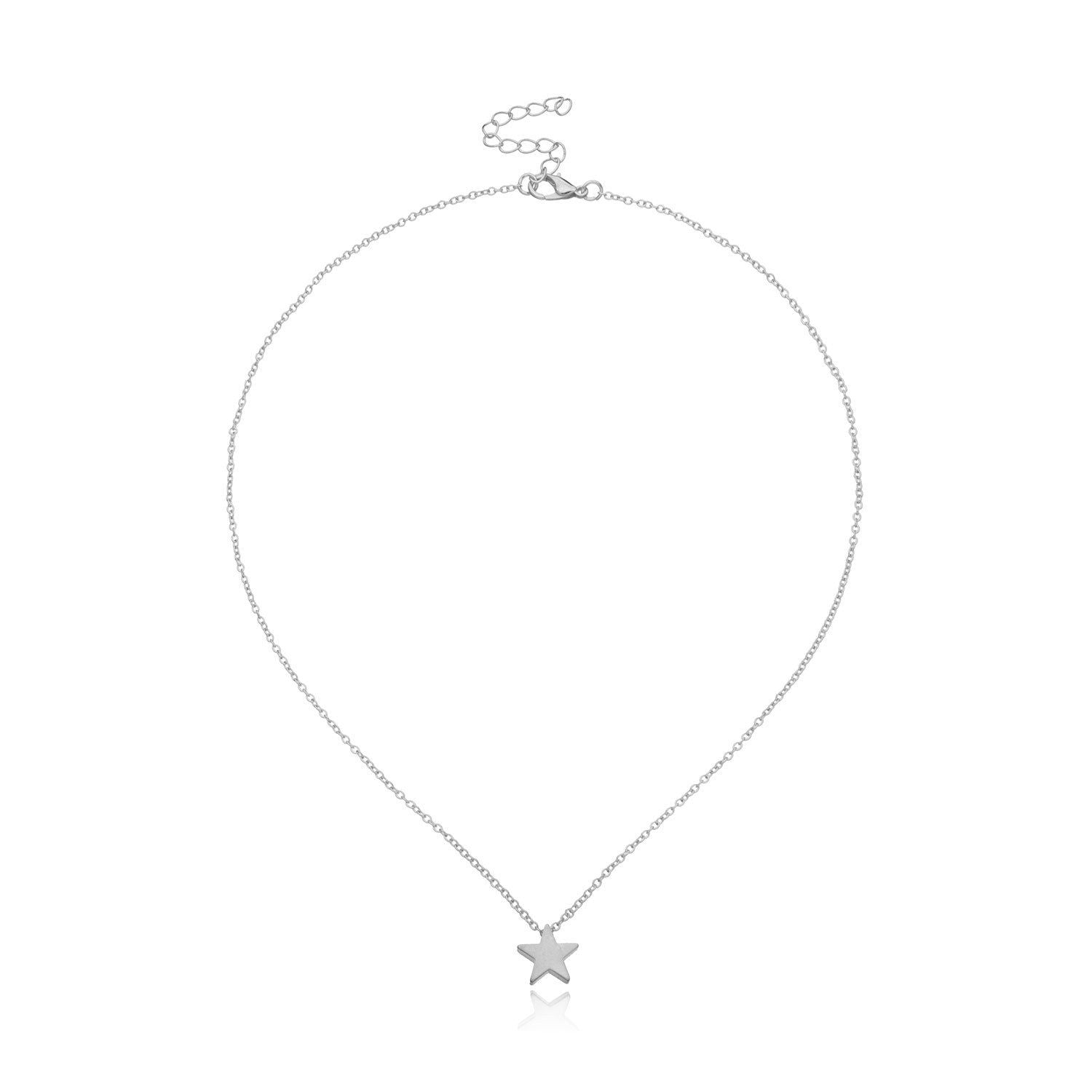 Fashion Thickened Star Pendant Clavicle Sweater Necklace