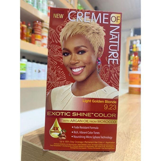 Gel Hair Color- Light Golden Blonde -9.23