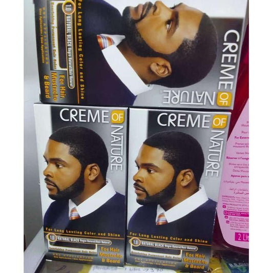 Gel Hair Color - NATURAL BLACK 1.0 (for Men)