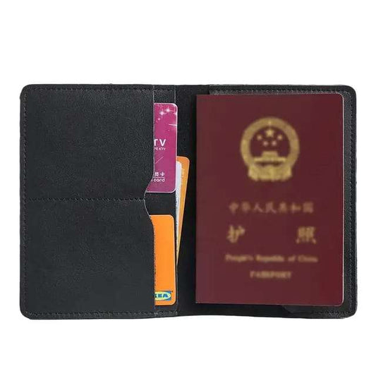 Genuine Leather Passport Holder