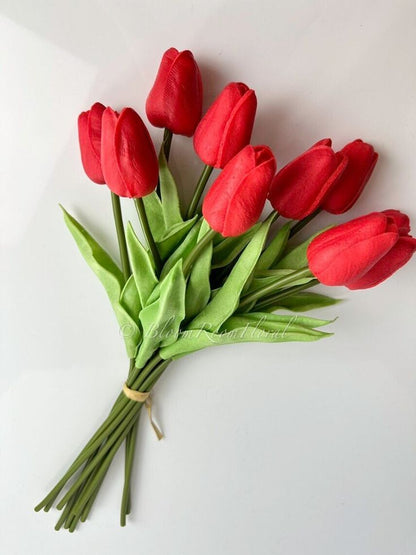 1pc Artificial Tullips flowers for your vases and home decorations JUST ONE FLOWER r - 3,4 or 5 pieces fit best on vases