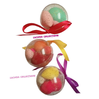 5Pcs Makeup Puff Sponge Beauty Blender Soft Make up Sponges Accessories Tools Caged Gift Set