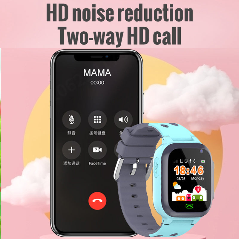 Kids Smart Watch Sim Card Call Phone Smartwatch For Children SOS Photo Waterproof Camera LBS Location Tracker Gift IOS Android