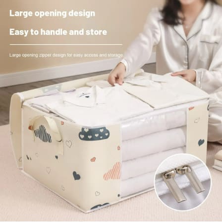 Moisture Dust Proof Organizer Quilt Clothes Storage Bag Big Capacity Duvet Blanket Sorting Bags