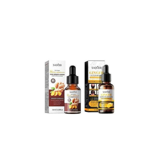 Ginger Hair Growth And Anti-Hair Loss Serums 2pcs