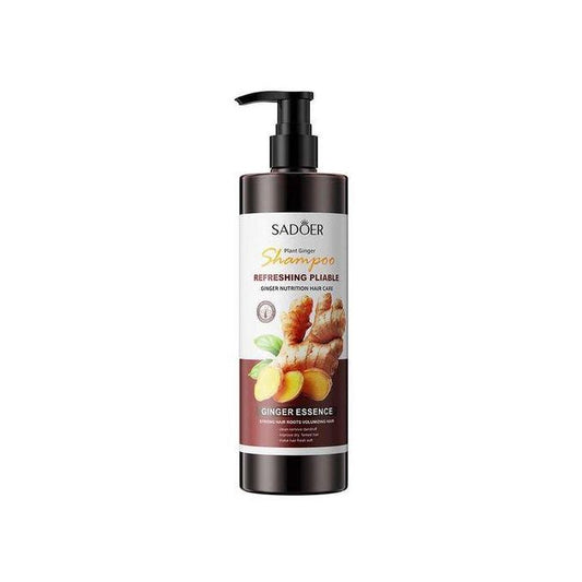 Ginger Hair Shampoo For Cleaning, Removing Dandruffs, Fresh Soft Hair, Treat Scalp, Improve Hair Loss & Rich Foam (500ml)
