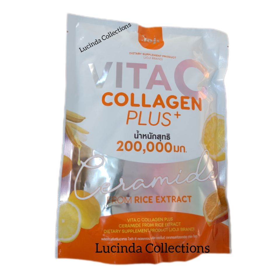 Joji Vita C Collagen Plus Sugar Ceramide form Rice Vitamin Extract Secret Dietary Supplement For Skin Whitening Brightening