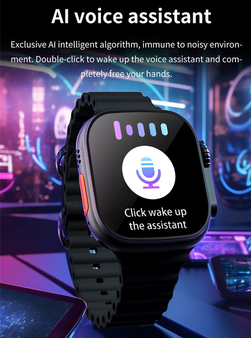 RichRipple Smart Watch Series 11 Ultra white Case with fashion Sport Band M wireless charging Fitness Tracker Blood Oxygen & ECG Apps Always-On Retina Display Water Resistant SmartWatch