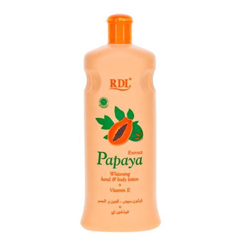 Rdl Papaya Whitening Hand & Body Lotion - 600ml