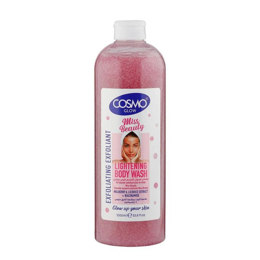 Glow White Miss Beauty Lightening Exfoliating Body Wash