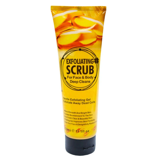 Fruit of the Wokali Collagen Exfoliating Scrub For Face & Body Dead Cells Deep Cleansing