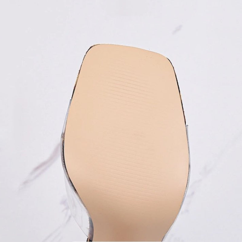 Ladies Shoes Women Shoes Sandals Heels High-heeled Shoes Slippers Flip Flops Leopard Print Female Shoes On Sale