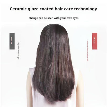 Electric curling iron, dual-use for both curly hair and straight hair, clamp for women's large curls, household straight board clip, lazy bangs, and perm tool hot comb