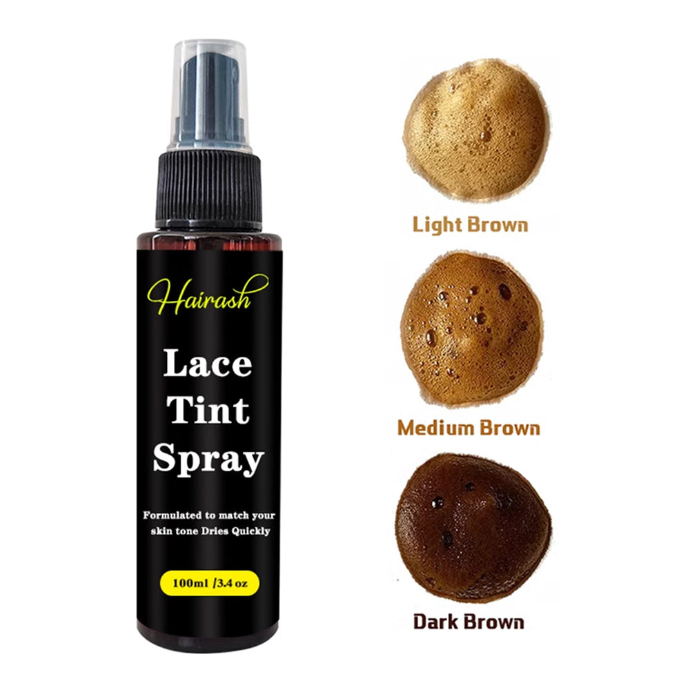 4pcs Lace Wig Care Kit: Natural-Tone Wig Spray for Skin-Tone Matching, Wig Glue, Wig Comb - Perfect Wig Styling Essentials Lace Wig Maintenance Tools