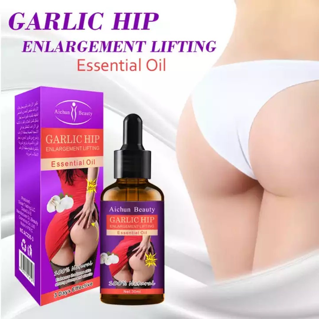 Aichun Beauty Garlic Hip Enlargement Lifting Essential Oil Butt & Hips Lift Up Ass Buttocks Enhancing Big Butt Firm Figure Enlarging Essential Oil