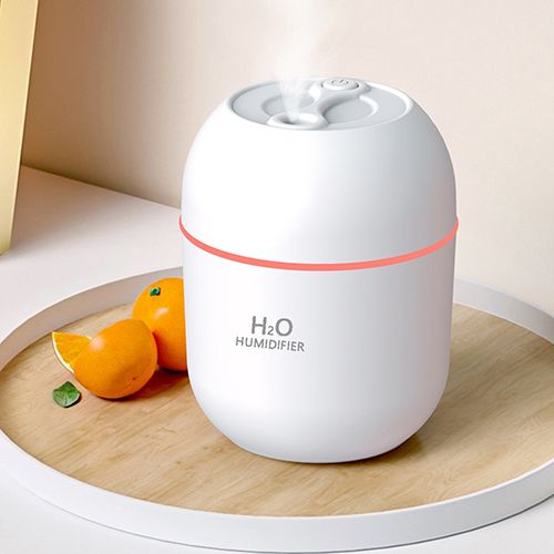 Air Humidifier Cute Aroma Diffuser With LED Night Light Cool Mist Humidifiers For Bedroom Home Car Plants Purifier Humificador Home Appliances